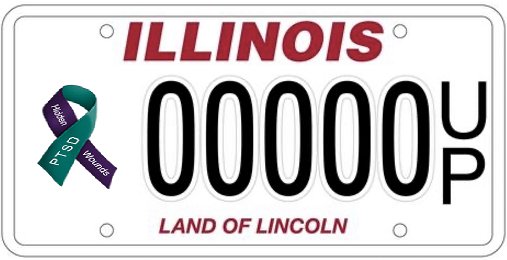 Ptsd License Plate K9s For Veterans